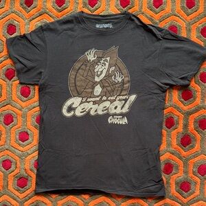 MAKE OFFER! Count Chocula Black Graphic Tee Men's Med.